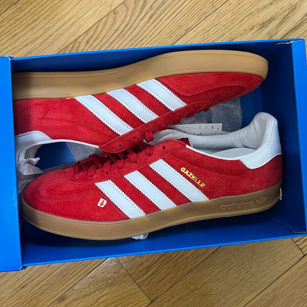 BRAND NEW Adidas Originals Gazelle Indoor Low-Top Sneaker MEN US 10
